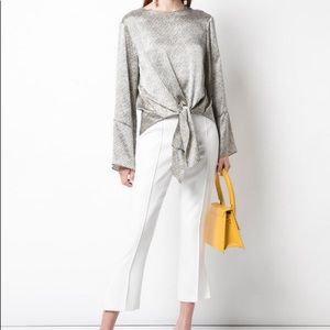 Cinq á Sept Birds Eye Hayden Silk Top